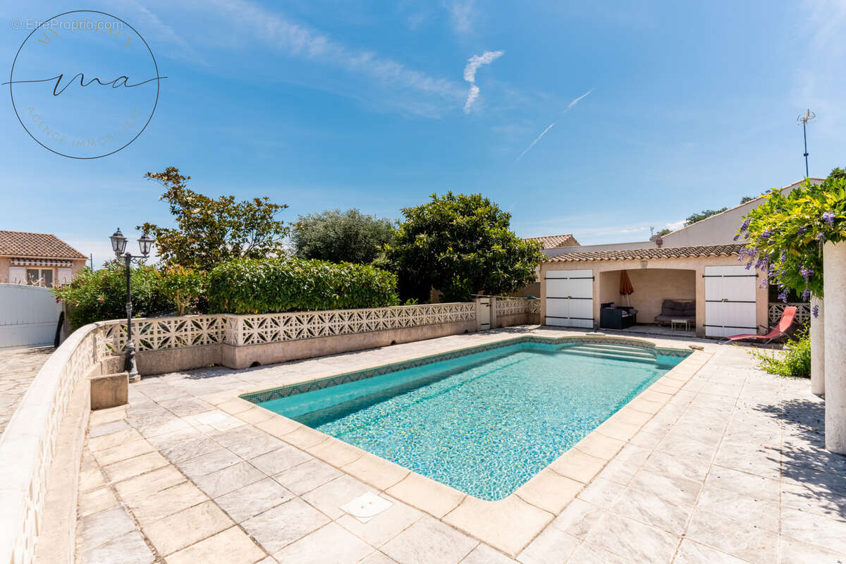 Lignan-sur-Orb   Maison de caractère 215 m2, 5 chambres, piscine, terrain 983 m2 - photo 4
