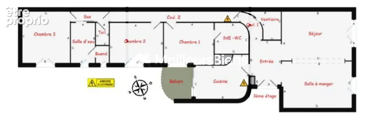 Appartement familial de standing dans un batiment post hausmannien - photo 22