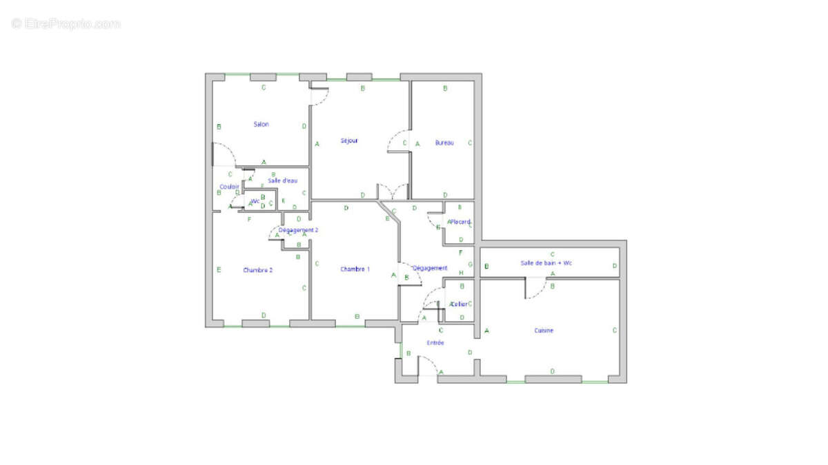 Appartement à SALINS-LES-BAINS