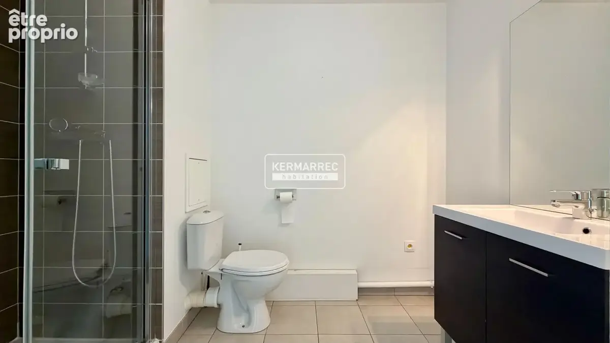 Appartement Nantes T3 duplex 61m² - vue Loire - terrasse - stationnement - photo 8