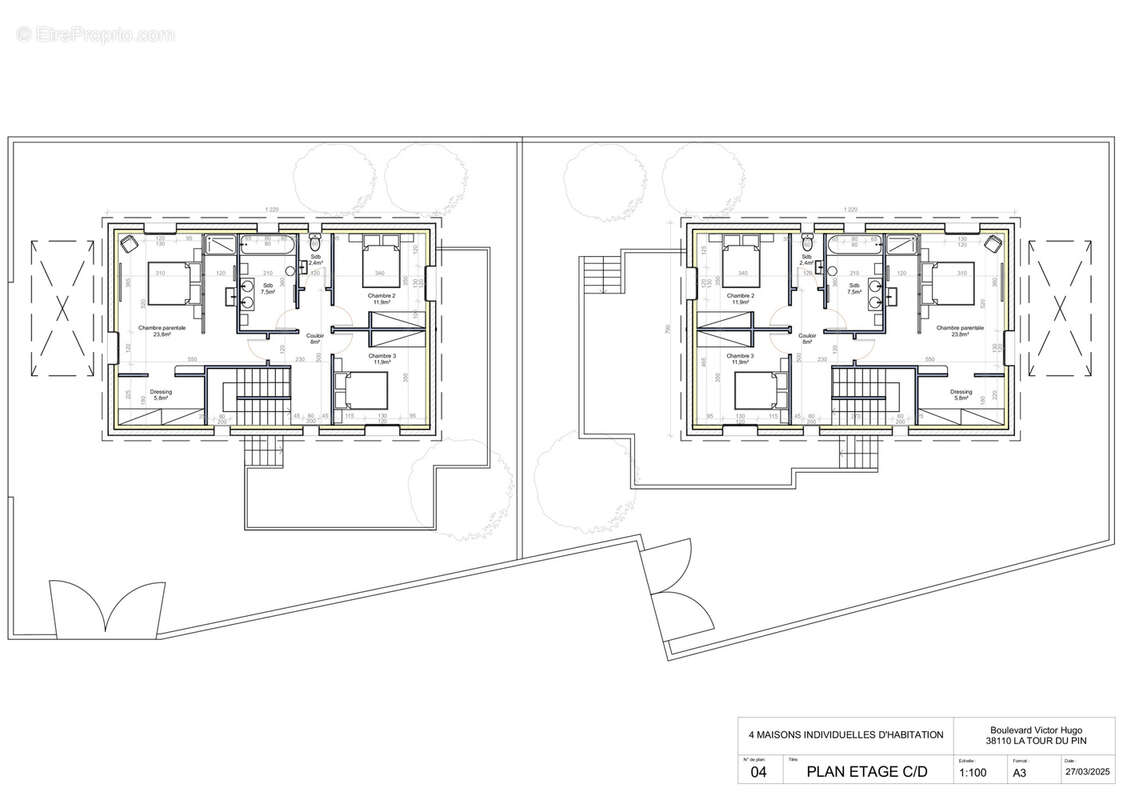 Maison à LA TOUR-DU-PIN