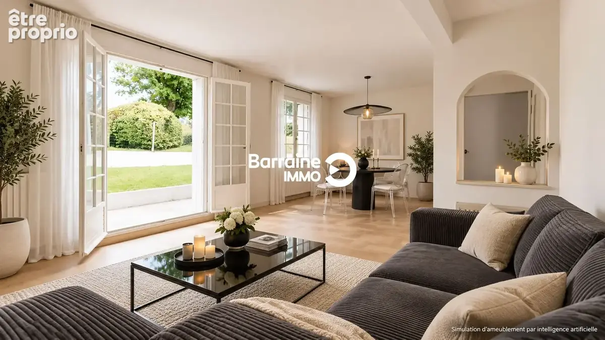 BREST KERBONNE MAISON T6 de 98.22 m² Exposition Sud / Ouest Terrain clos de 212.5 m² Proche Base Navale - photo 4