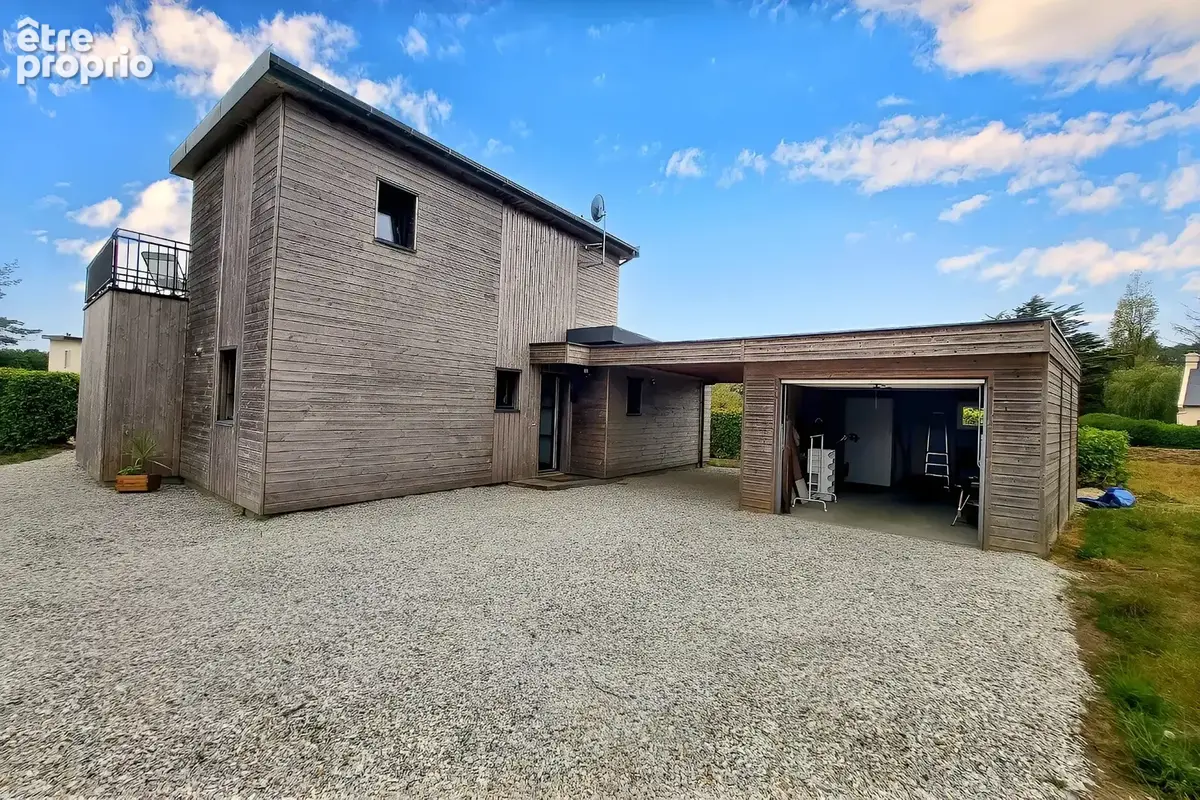 Maison contemporaine VUE MER ossature bois  PLAIN-PIED à vendre 6 pièces TELGRUC SUR MER (29) - photo 20