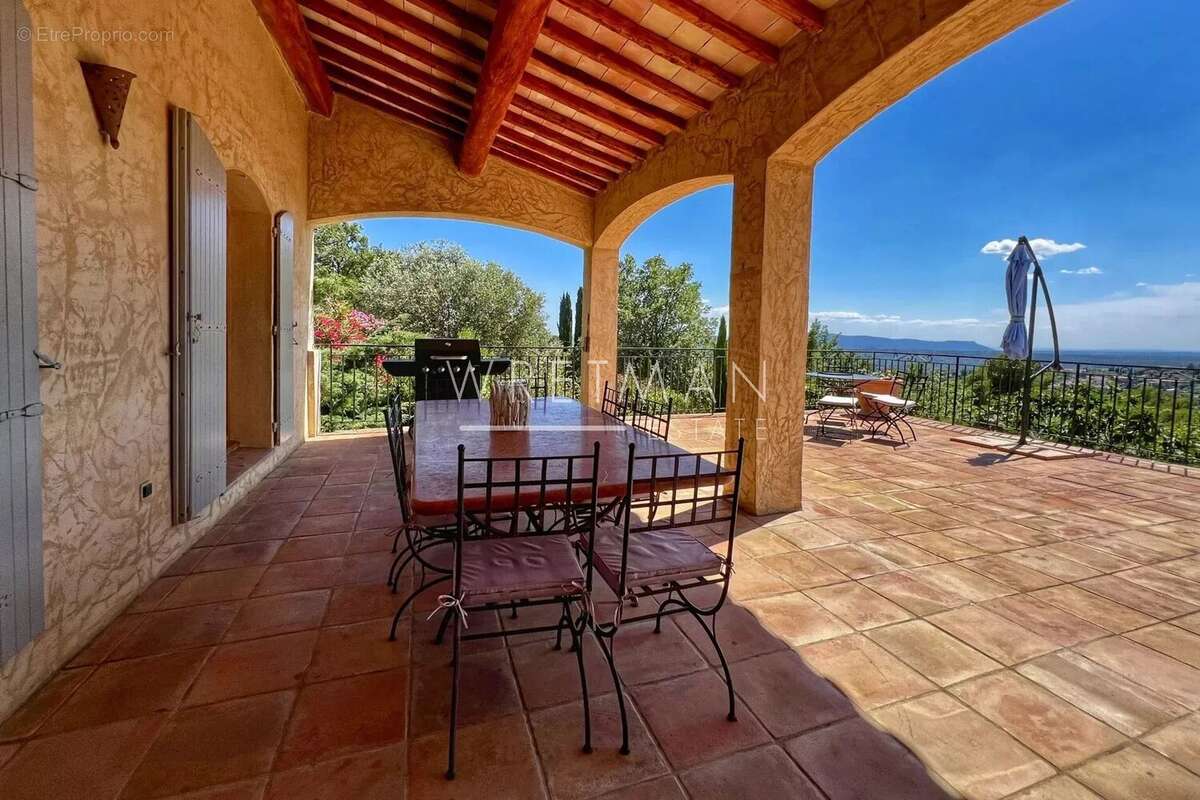 Villa de qualité avec vue panoramique et piscine - tourrettes - photo 7