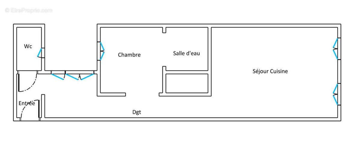 Appartement à PARIS-1E