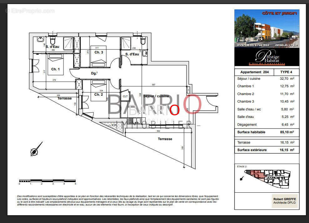Appartement à ARGELES-SUR-MER