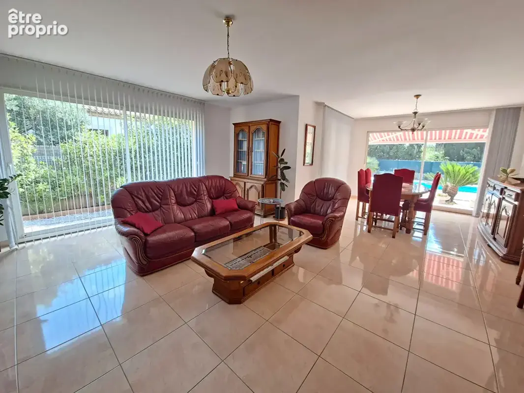 Toulouges superbe villa 3 faces avec piscine, garage et jardin - photo 5