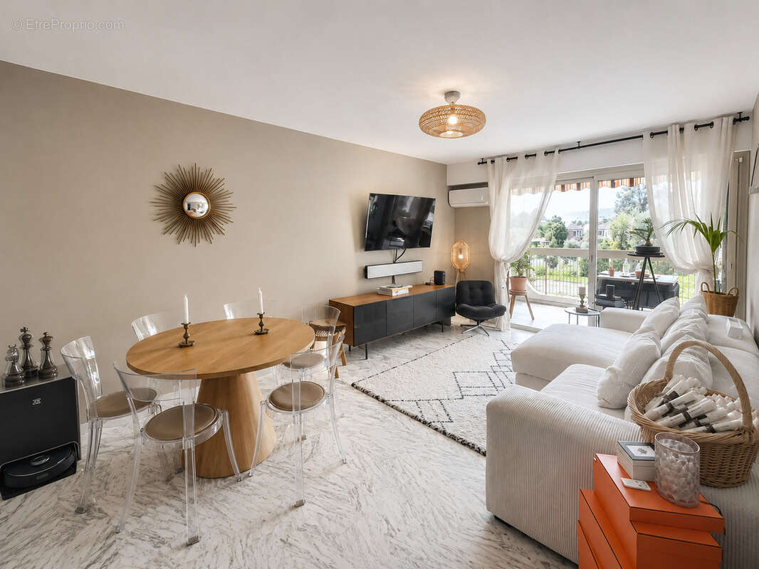 NICE - PESSICART - 3 PIECES - 70 m2- Terrasses - Garage - 379 000 € - photo 2