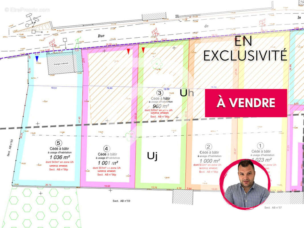 Terrain à SAINT-LUBIN-DE-LA-HAYE