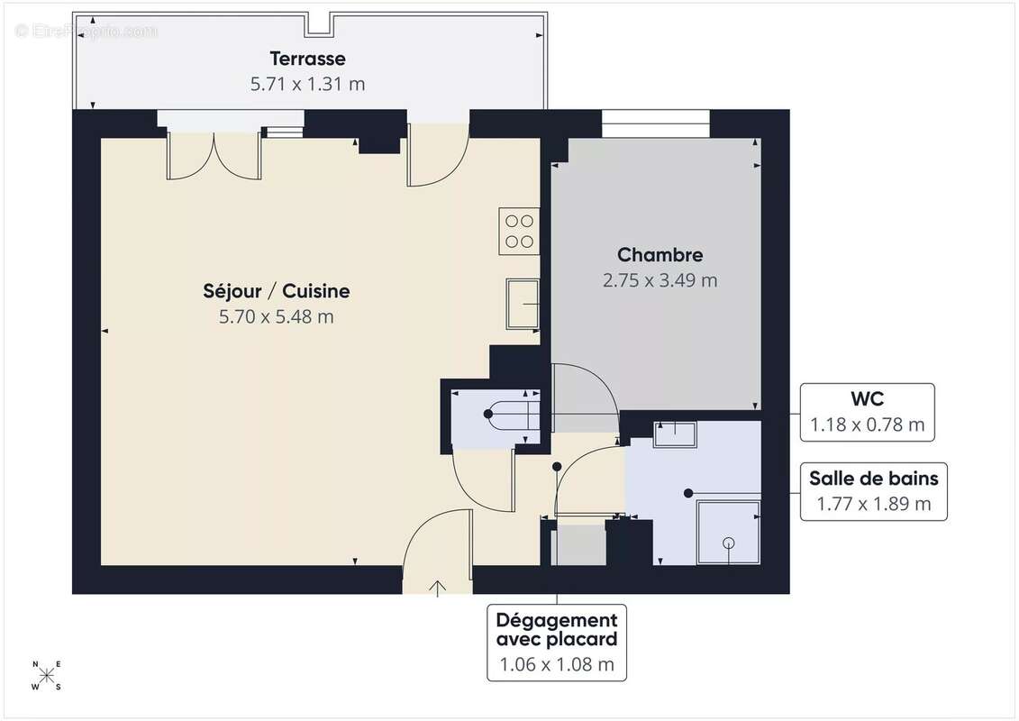 Appartement à NICE