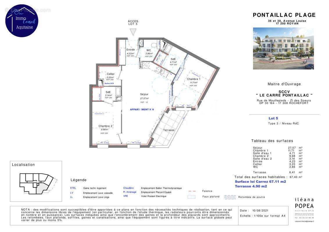 Investissement locatif defiscalisant royan pontaillac plage - photo 3