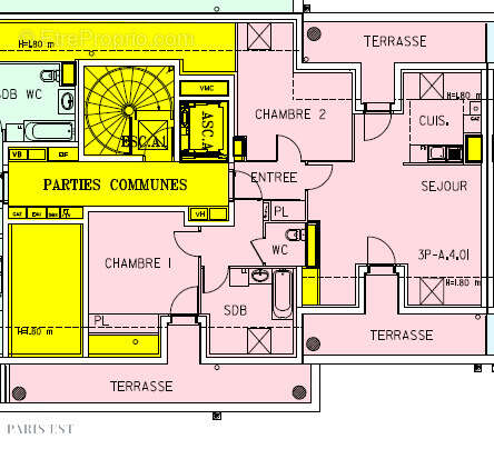 Appartement à VILLEPINTE