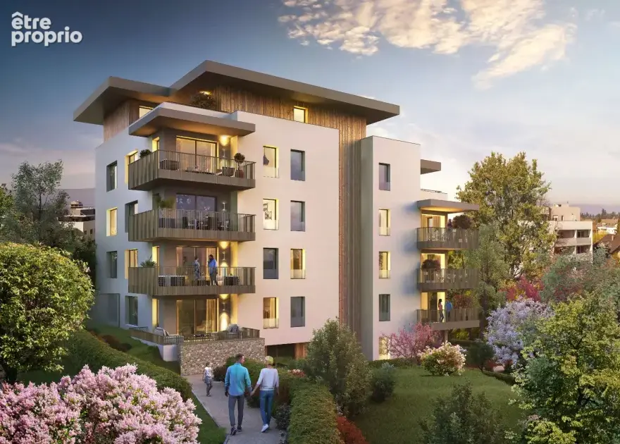 THONON Proche centre - Attique de 110m² + terrasses 89m² - photo 5