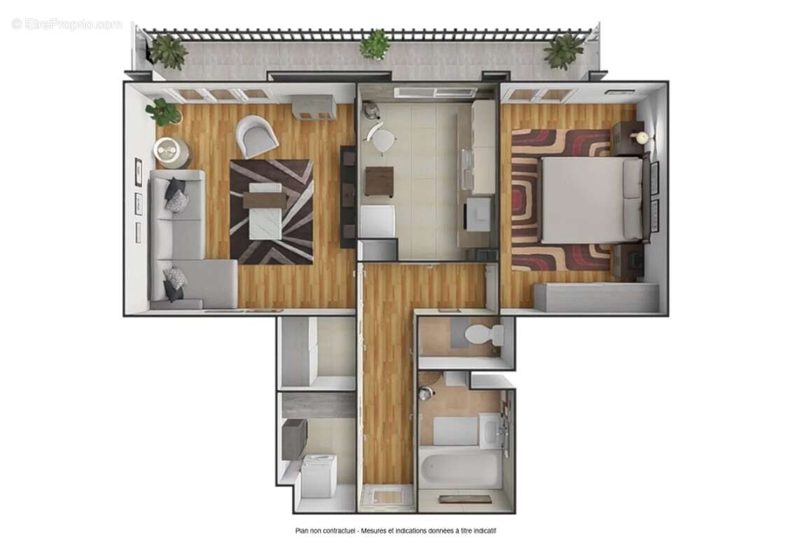 Appartement à MAGNY-LES-HAMEAUX