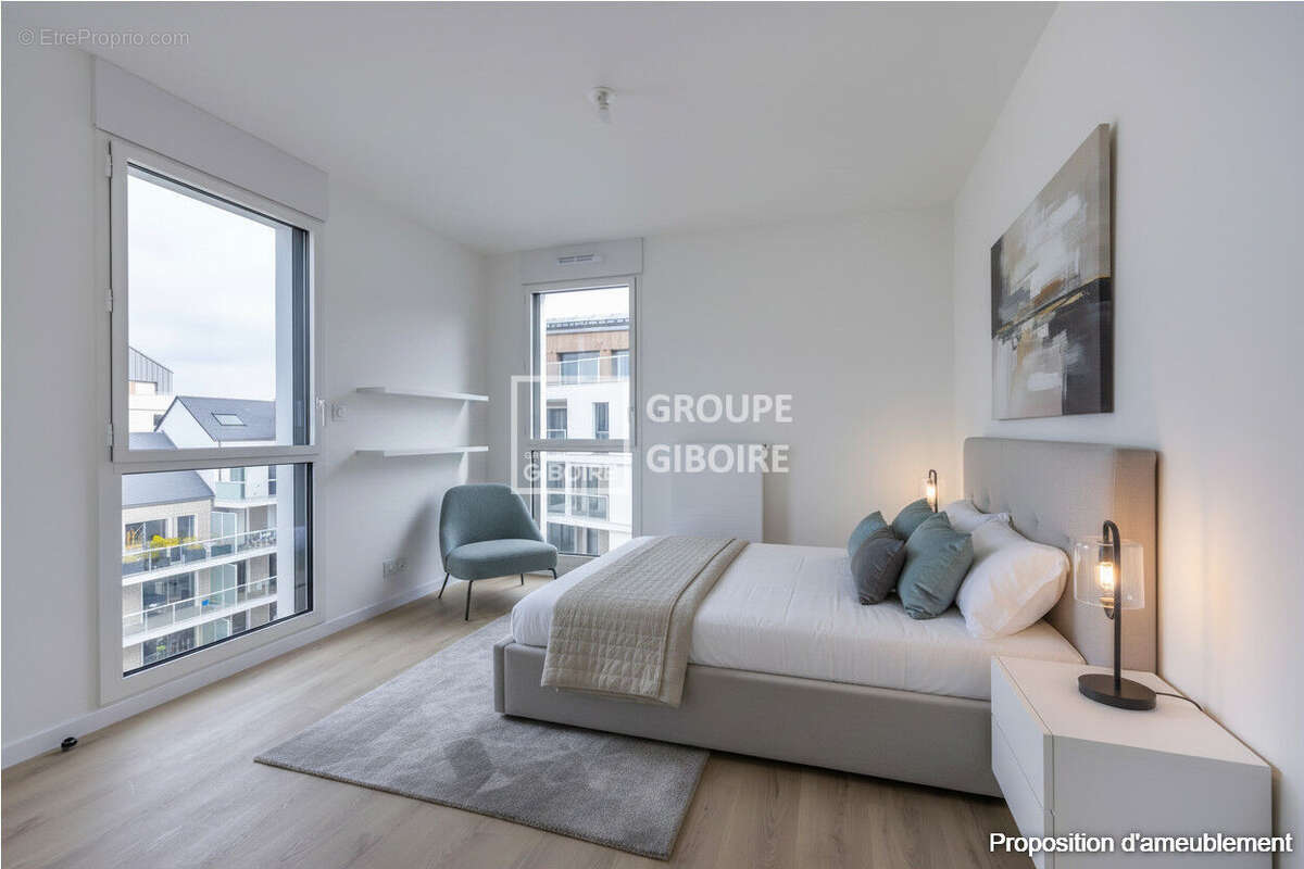 A vendre agence giboire saint malo appartement type 5 duplex parkings - photo 9