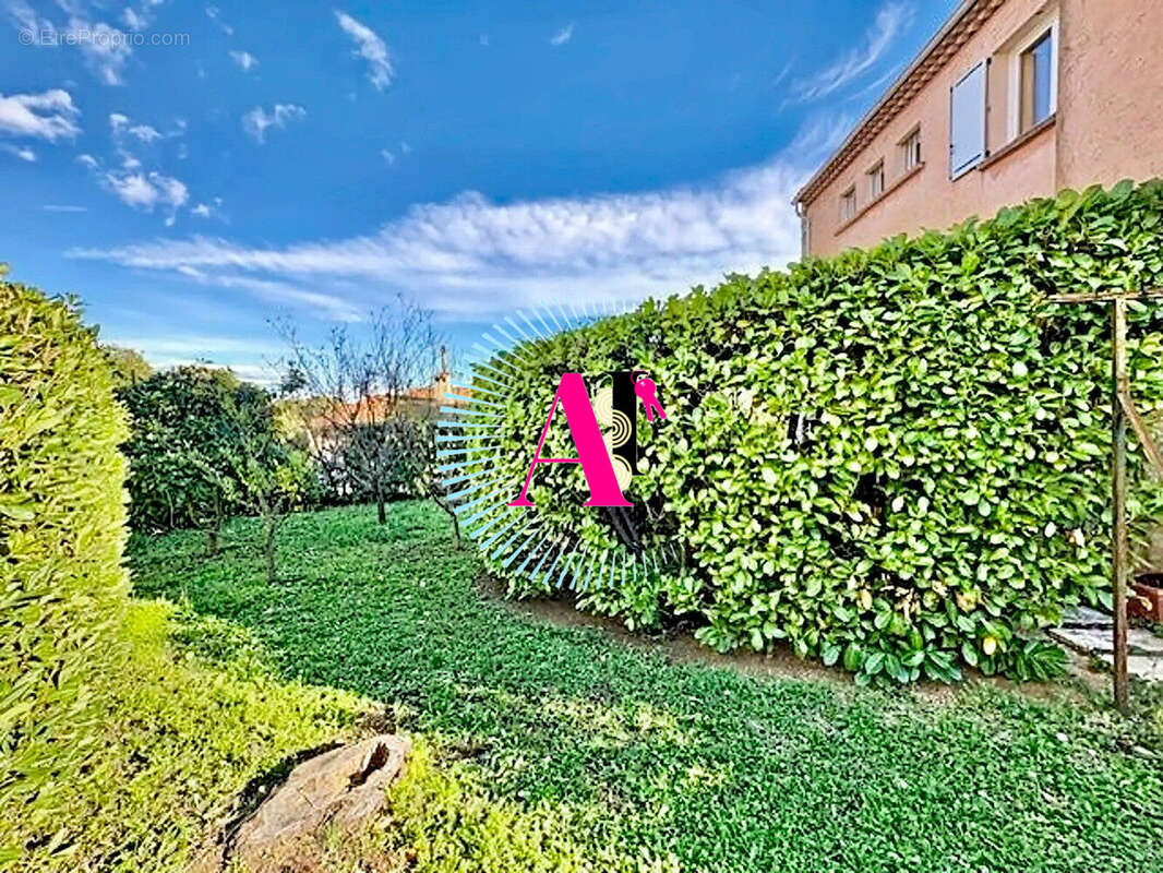 Jardin arboré - Maison à GRASSE