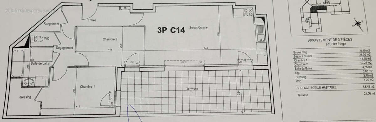Appartement T3 avec Terrasse, Piscine et double box - Les Camoins 13011 - photo 10