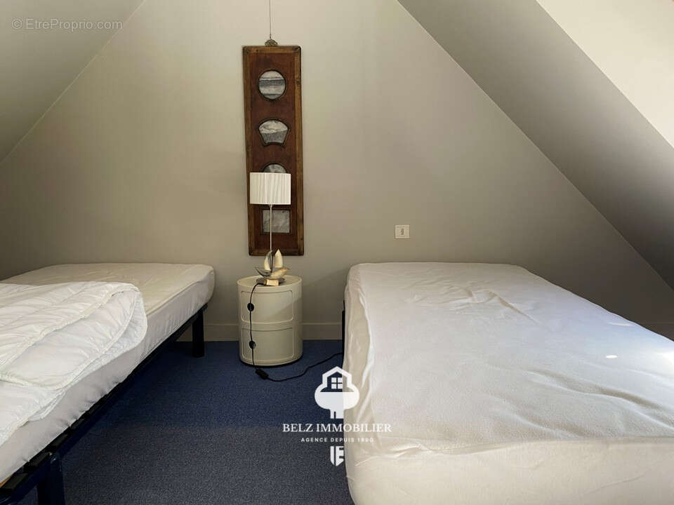 Plouhinec rare maison 95% plain pied 4 chambres garage dependance atelier et terrain clos de 747m² proximité ria d'etel - photo 12