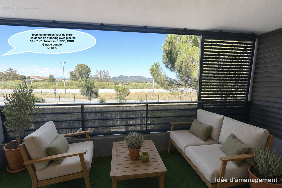 Investisseur/futur propriétaire :3 pièces  terrasse  double garage  piscine - photo 3