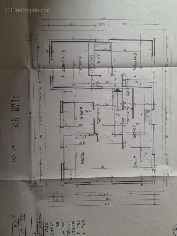 Maison à ENTRE-DEUX-EAUX