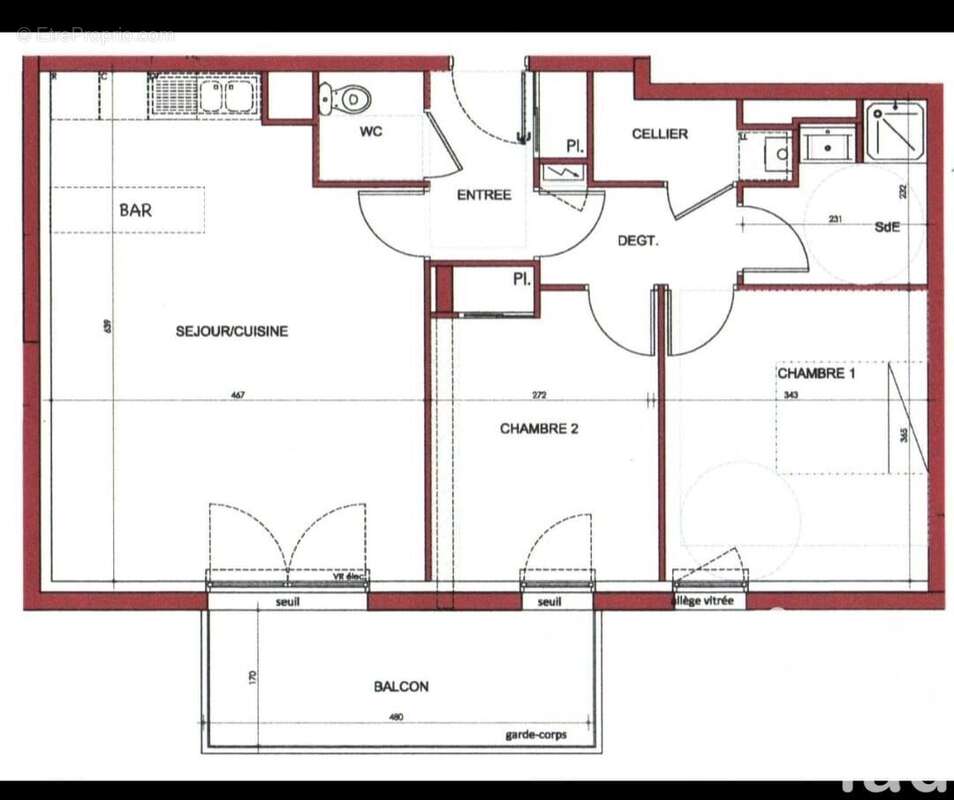 Photo 7 - Appartement à BOUAYE