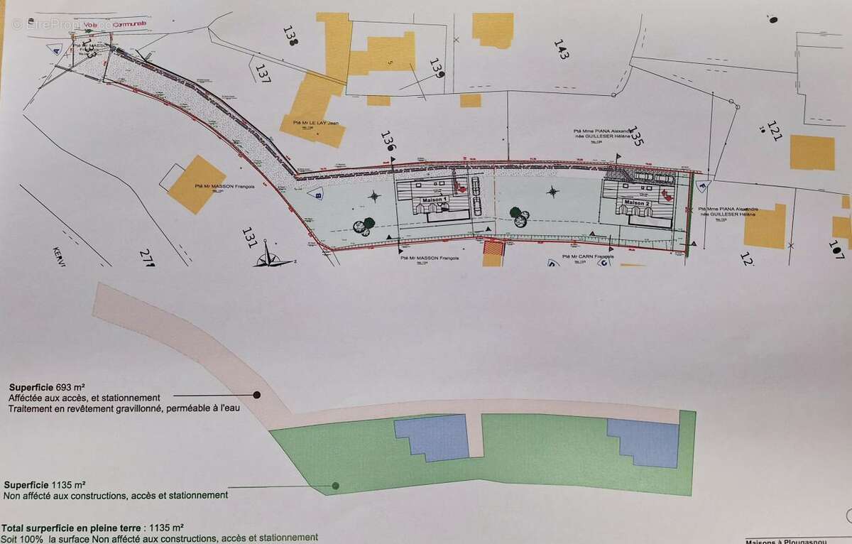 Terrain à PLOUGASNOU