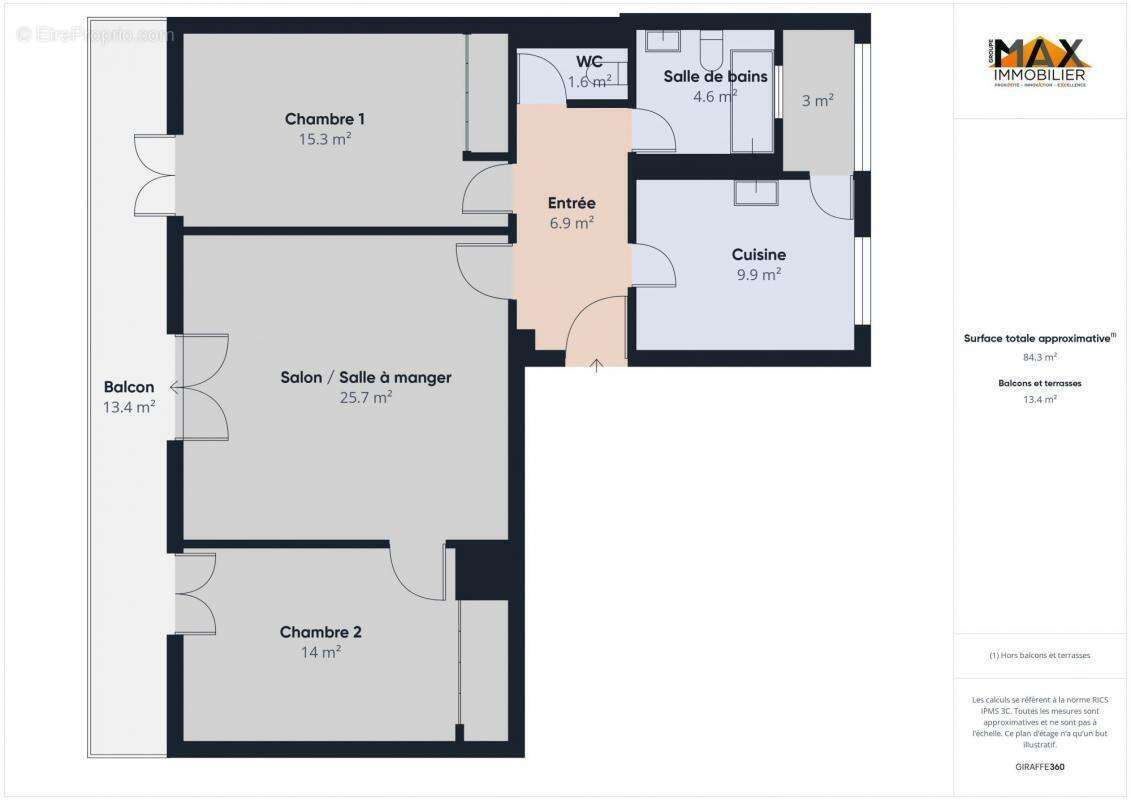 Appartement à AJACCIO