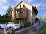 Vue est - Appartement à ARCHAMPS