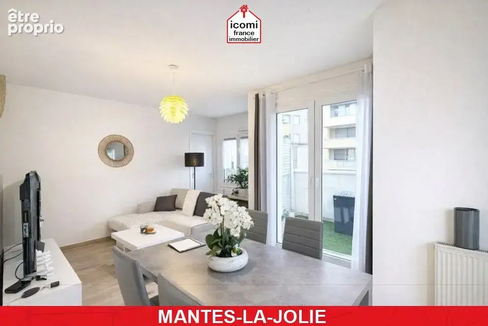 Yvelines - mantes-la-jolie (78200) - a vendre - appartement t3 avec terrasse et parking 2 voitures - belle piece de vie avec cui - photo 6