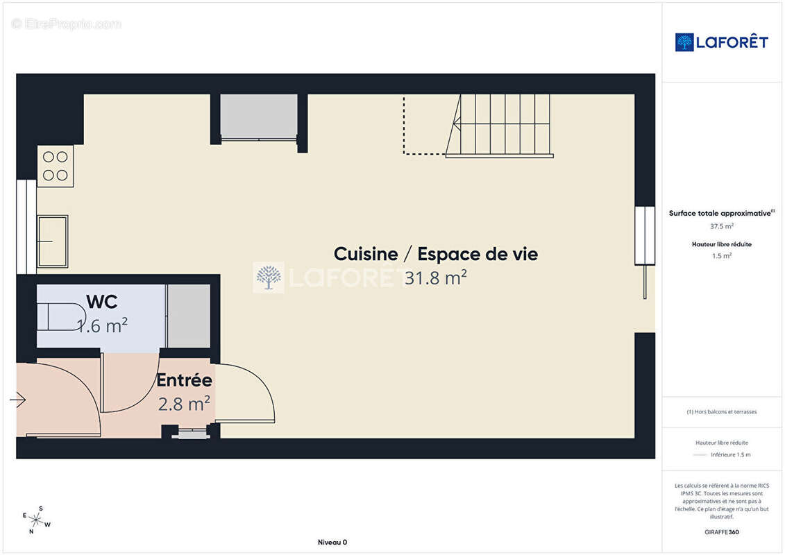 Maison Douarnenez 3 pièce(s) 69.80 m2 - photo 9