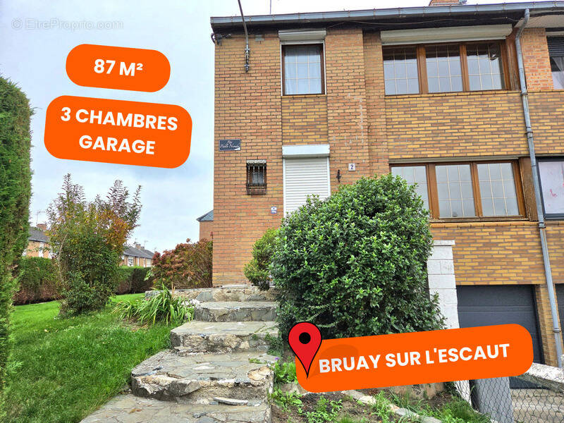 Maison à BRUAY-SUR-L&#039;ESCAUT