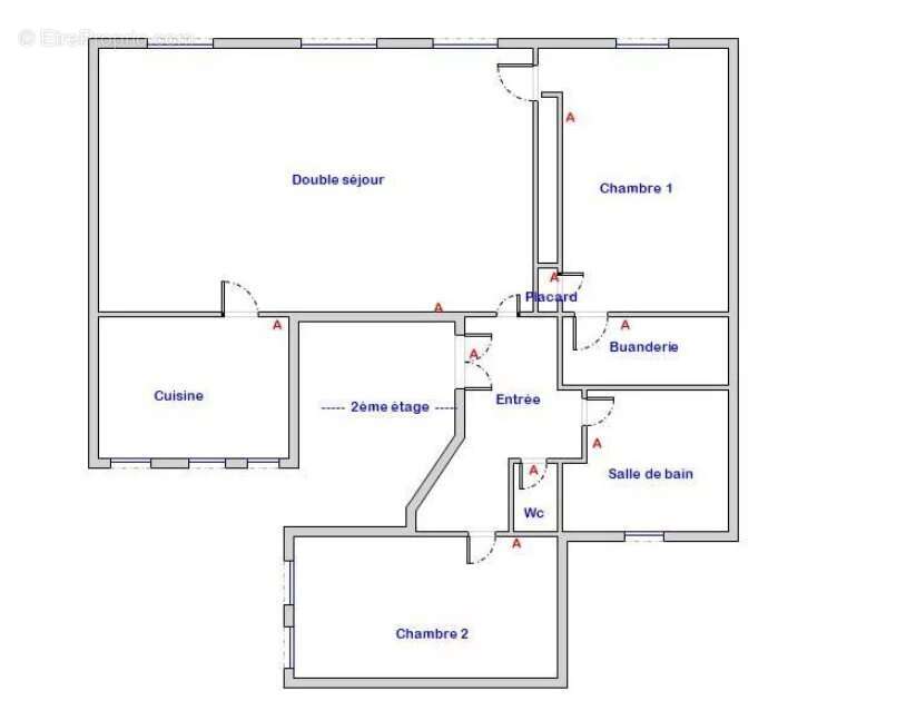 Appartement à PARIS-2E