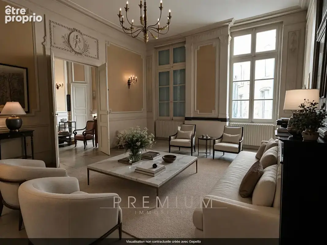Montpellier ECUSSON  APPARTEMENT BOURGEOIS  de 232 m2 avec terrasse de 70 m2 - photo 3
