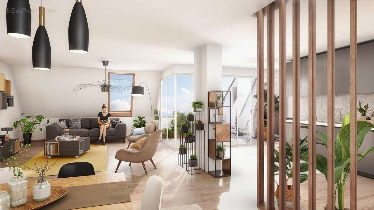 Appartement 68 m² à Strasbourg  - photo 2