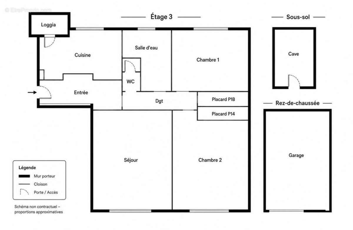 Investissement à Brest : Appartement T3 avec Garage Privatif - photo 2