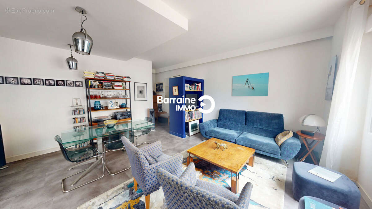 A vendre brest centre ville jean jaures appartement t2 70.72 m² - photo 3