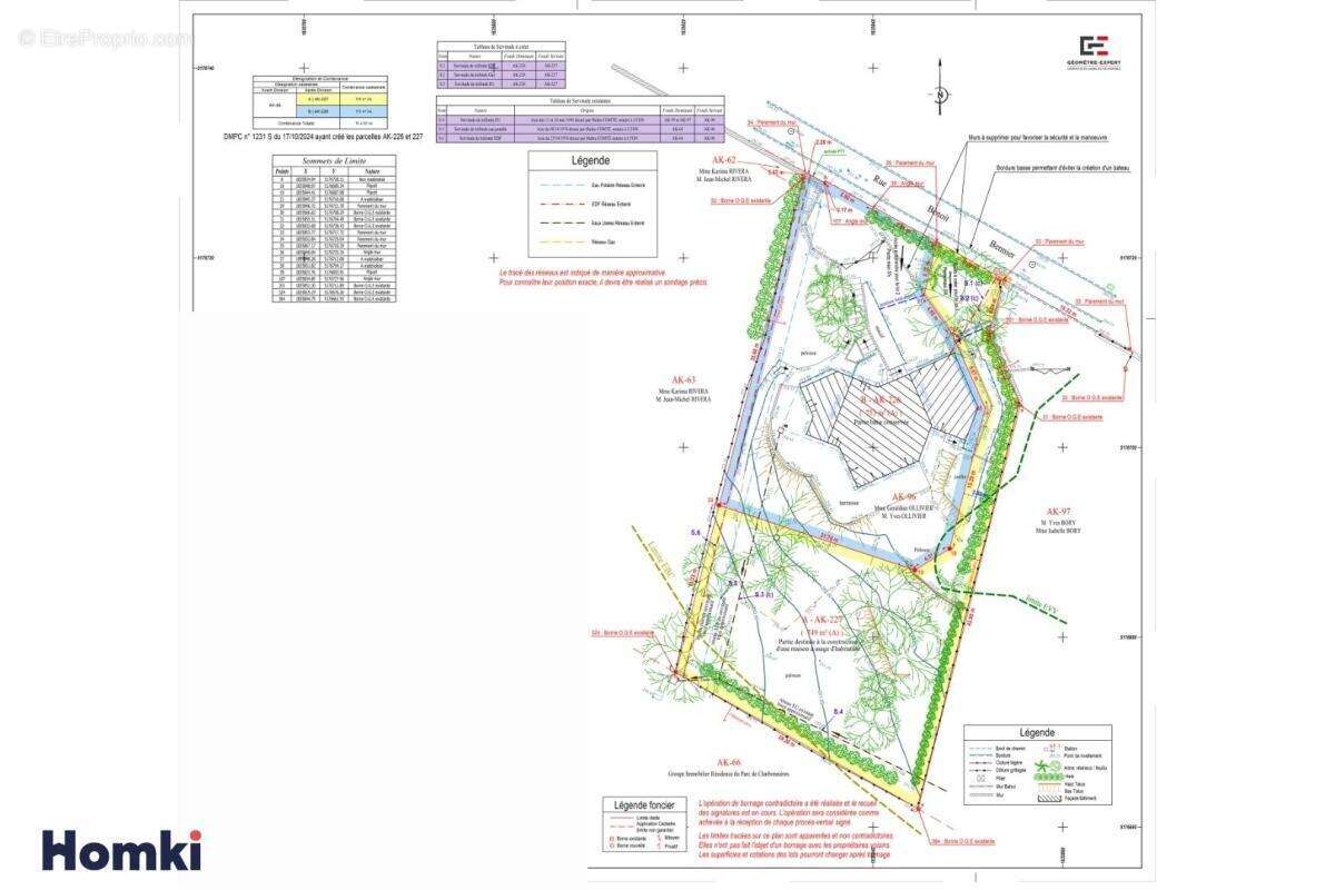 Terrain à CHARBONNIERES-LES-BAINS