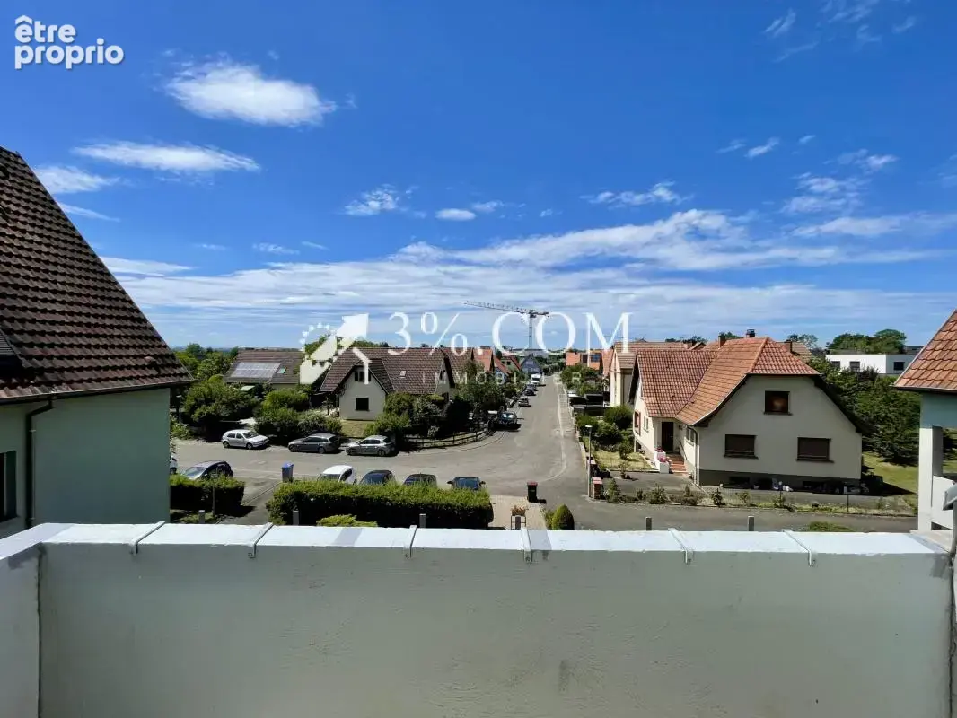 3%.COM - En EXCLUSIVITÉ à BRUMATH, F3 de 65m2,garage et cave - photo 8