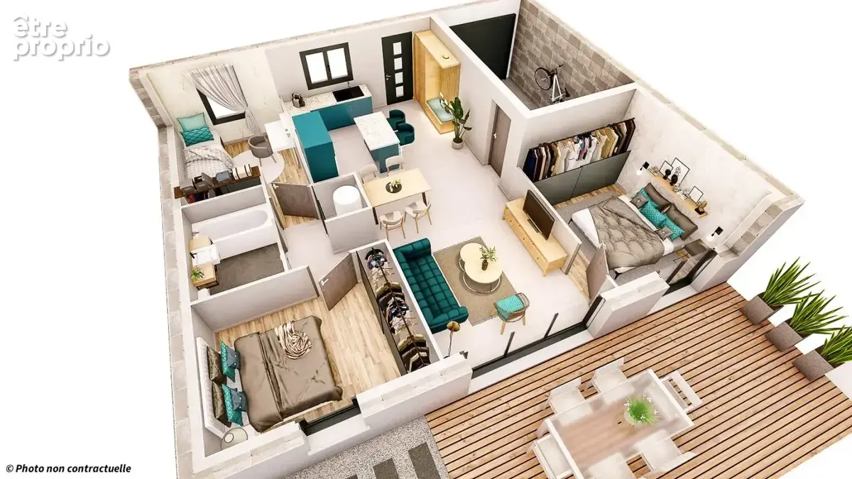 Maison 5 pièces 71 m2 - photo 6