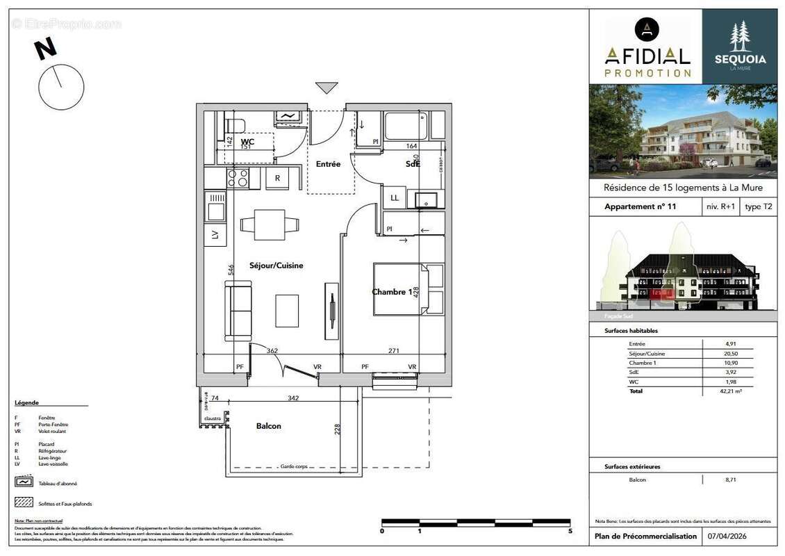 Appartement à LA MURE