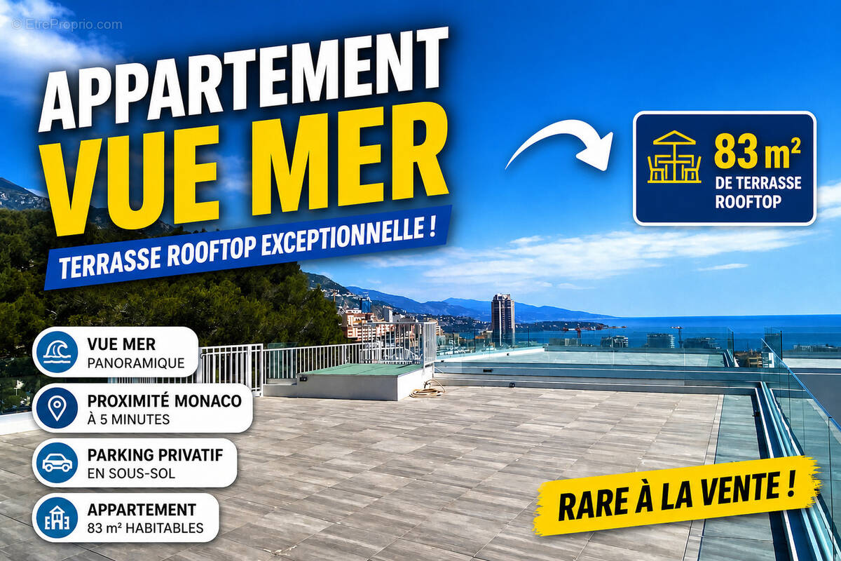 Appartement à BEAUSOLEIL