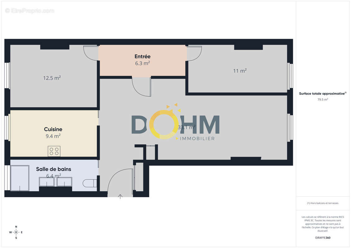 Appartement à SAINT-ETIENNE