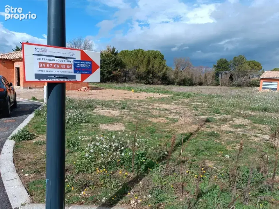 Terrain 357 m² à Le Triadou  - photo 3