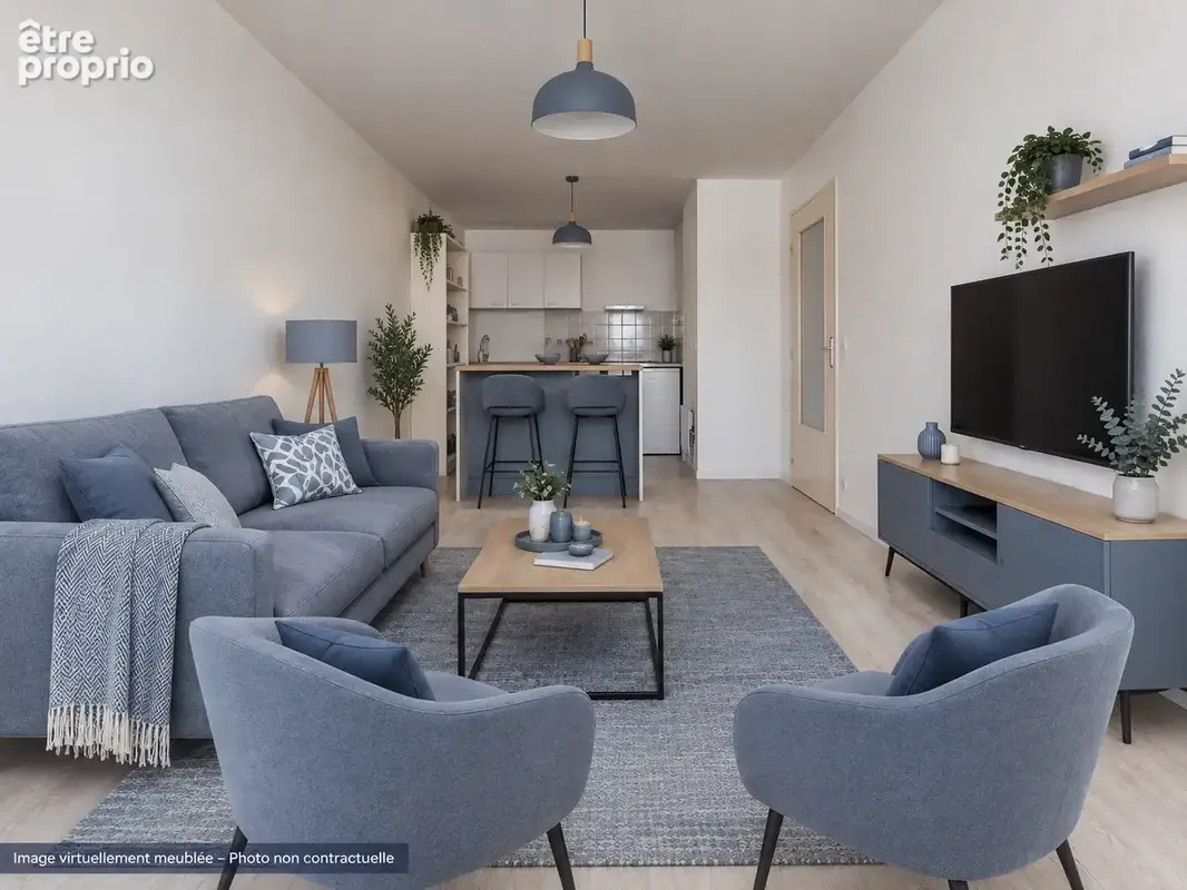 NANTES ouest - Appartement T2 - 37m2 - DPE C - aucuns travaux - 1 chambre séparée avec placard - photo 22