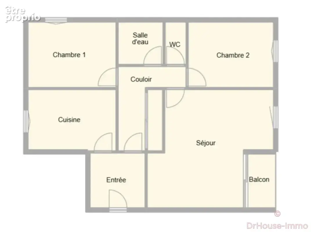 Appartement 76 m² à Vernon  - photo 9