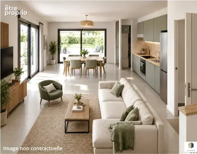 Aix les Bains - T3 rez-de-jardin - 67m2 - Terrasse et Jardin privatifs - photo 1