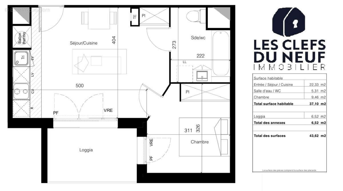 Appartement à TOURNEFEUILLE