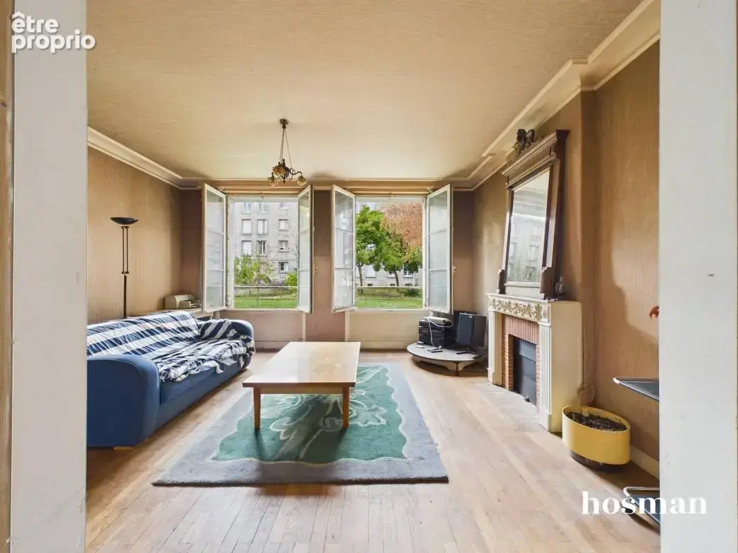 Appartement traversant 3 pièces de 70 m² à rénover - Rue d'Angoumois, Nantes - photo 6