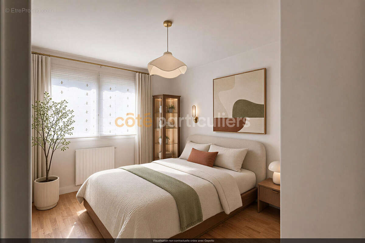 La roche-sur-yon -- rivoli -- appartement t4 -- 3 chambres -- 79 m2 -- loggia -- parking -- cave - photo 8