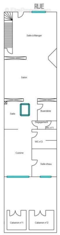 Maison de ville de 146 m² – 4 chambres – bureau – cour et jardin - photo 31
